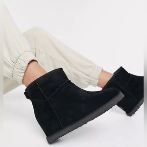 UGG femme mini wedge heel boot